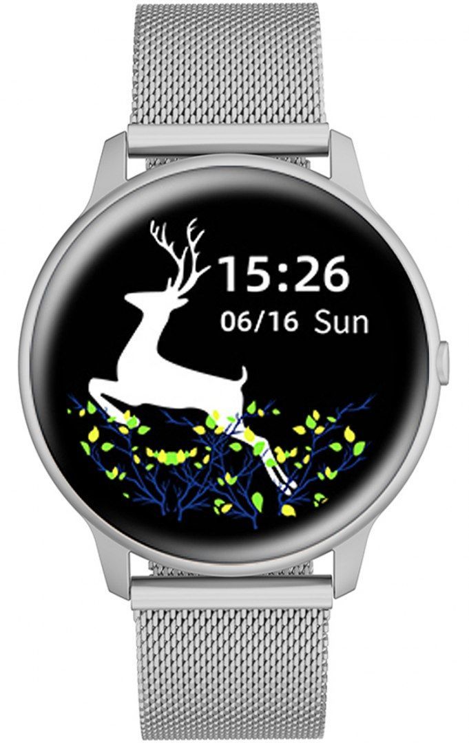 damski smartwatch g. rossi sw015-3 srebrny