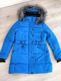 Nowa kurtka zimowa puchowa LHD kobaltowa niebieska L 40
