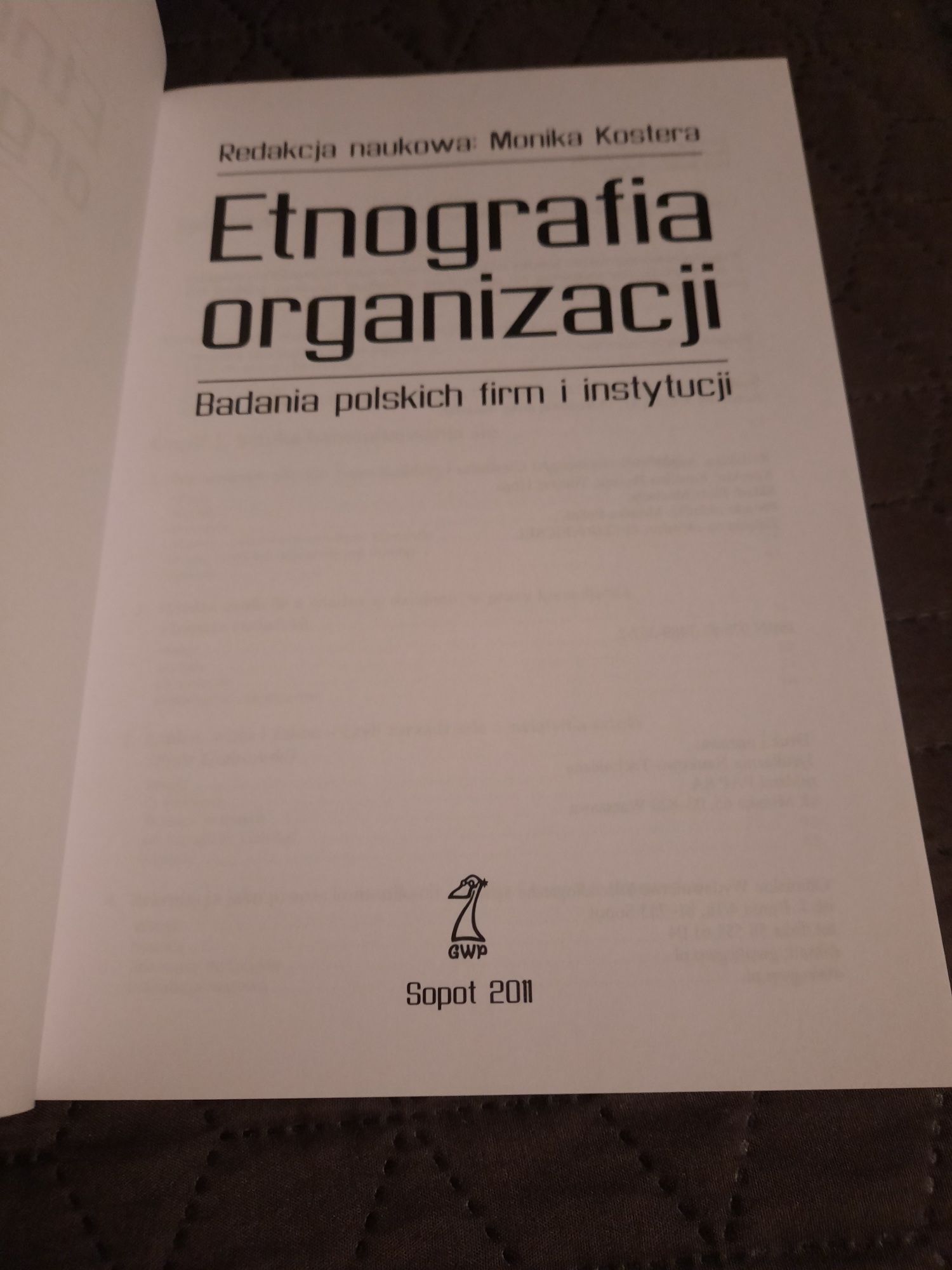 Etnografia Organizacji - Badania polskich firm i instytucji