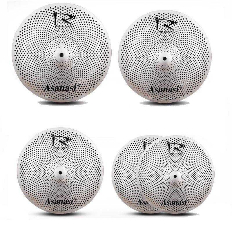 Zestaw talerzy perkusyjnych Asanasi R-series talerze do cichego grania