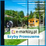 Osłony boczne na taras do pergoli przeszklenie tarasu ściany przesuwne