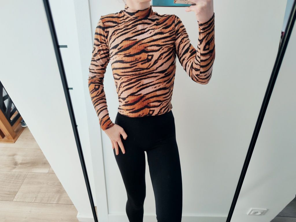 Bluzeczka panterka Zara