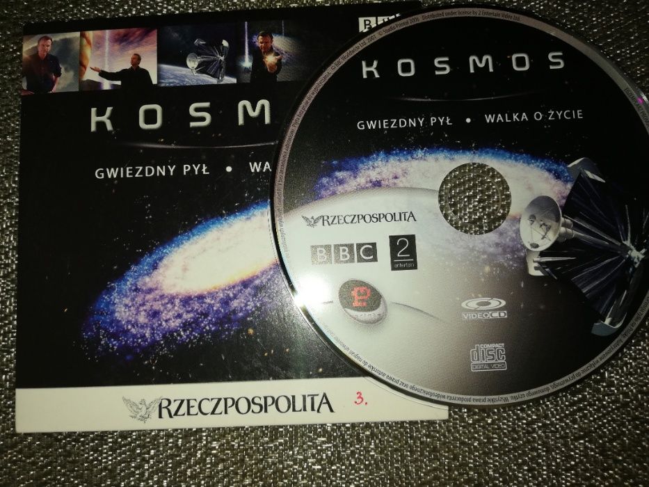 4 filmy VCD - Kosmos i Machina czasu