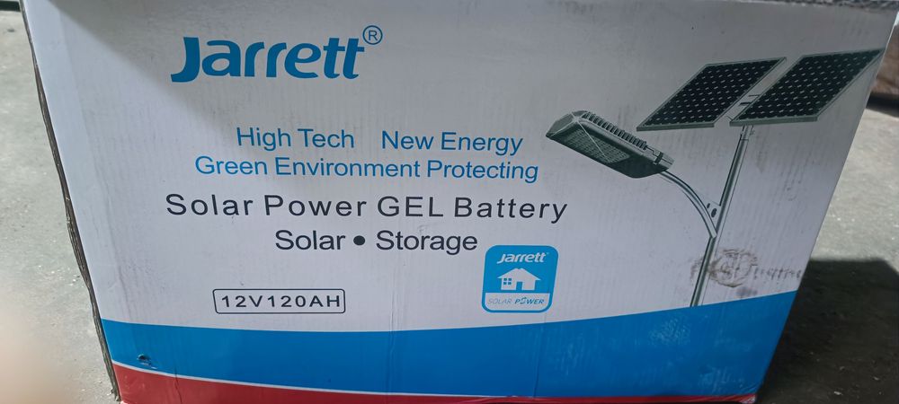 Акумулятор гелевий Jarrett 12v 120a б/в