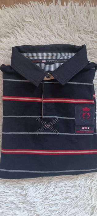 Claudio Campione polo męskie w rozmiarze XXL