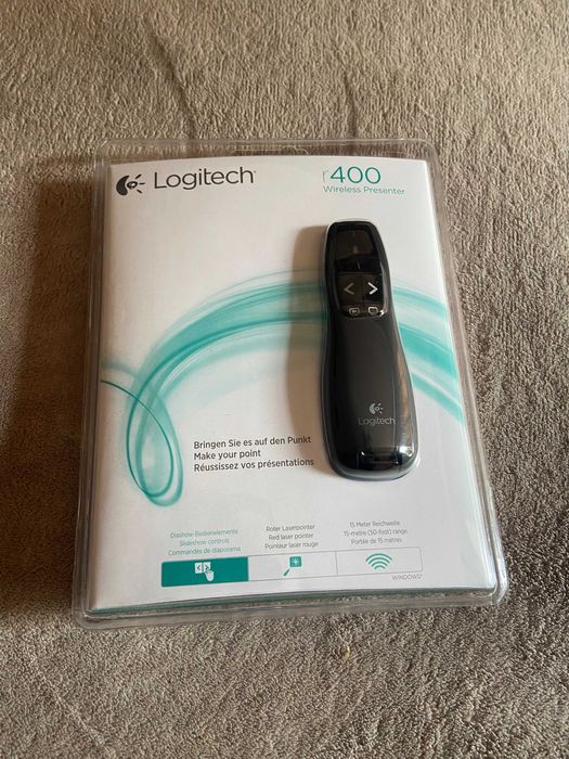 NOWY Logitech – Pilot do prezentacji R400