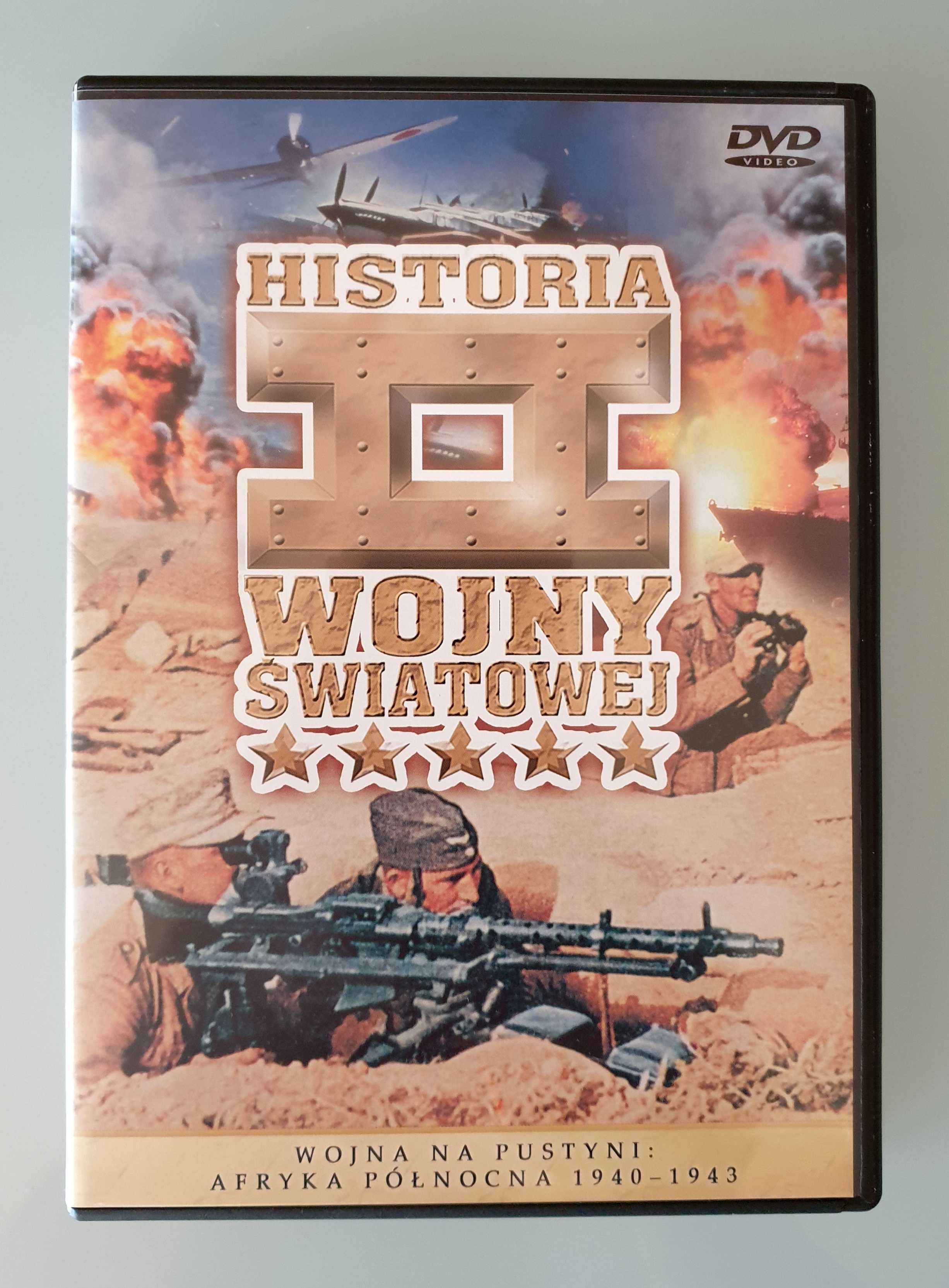 DVD / film Historia II WŚ cz5 Wojna na pustyni Afryka Północna 1940-43