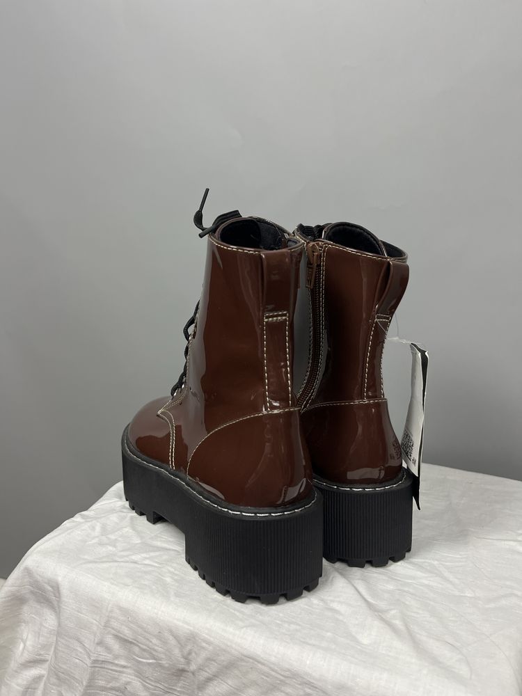 H&M лакові осінні ботинки