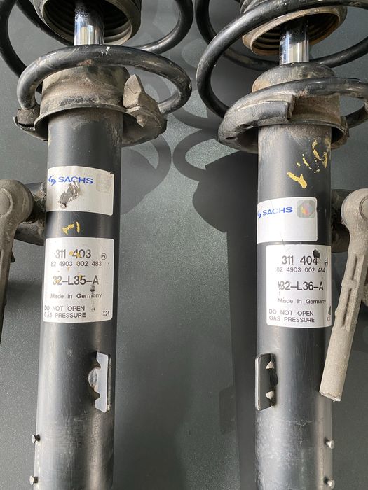 Передні стойки BMW E90 E91 Sachs Передні Амортизатори BMW Пружини Е90