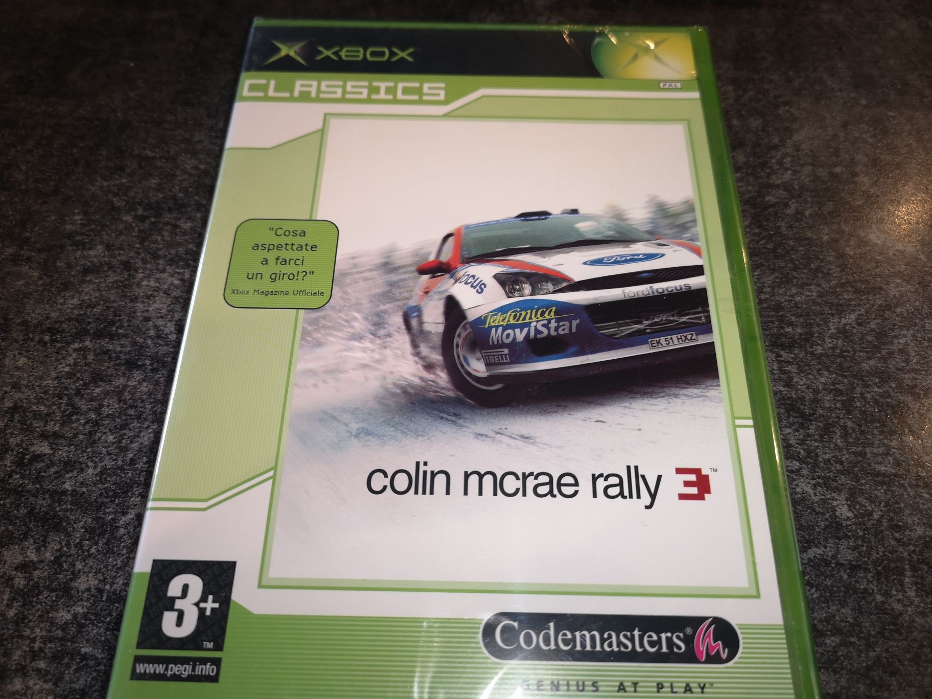 Colin McRae Rally 3 XBOX CLASSIC gra ANG (nowa w folii) WYPRZEDAŻ