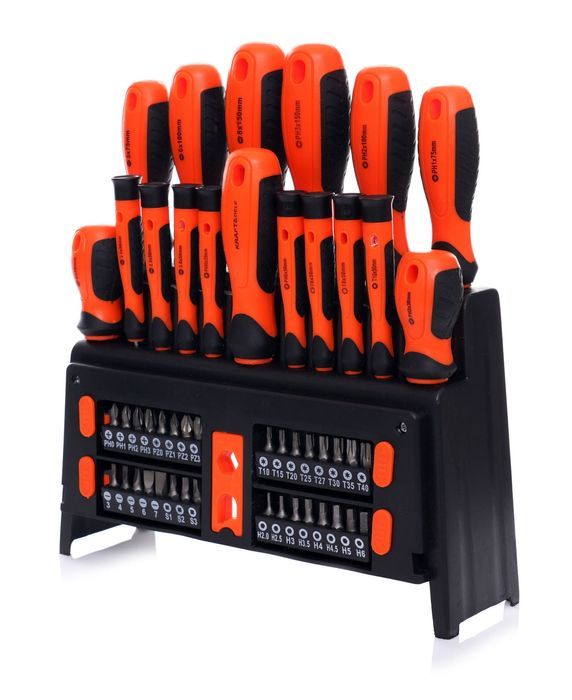 Zestaw śrubokrętów i bitów z magnetyzerem KD10950