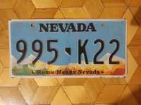 Nevada tablica rejestracyjna Usa oryginal