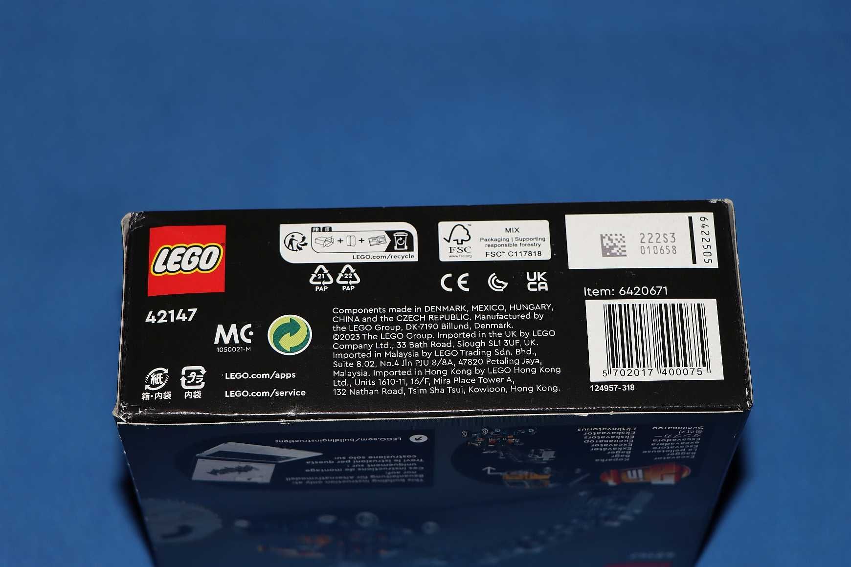 LEGO 42147 Technic Wywrotka - nówka, natychmiastowa wysyłka
