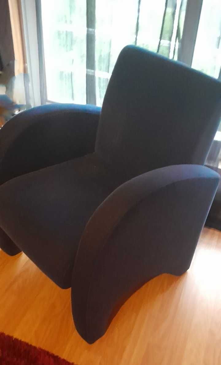 Poltrona Azul Elegante