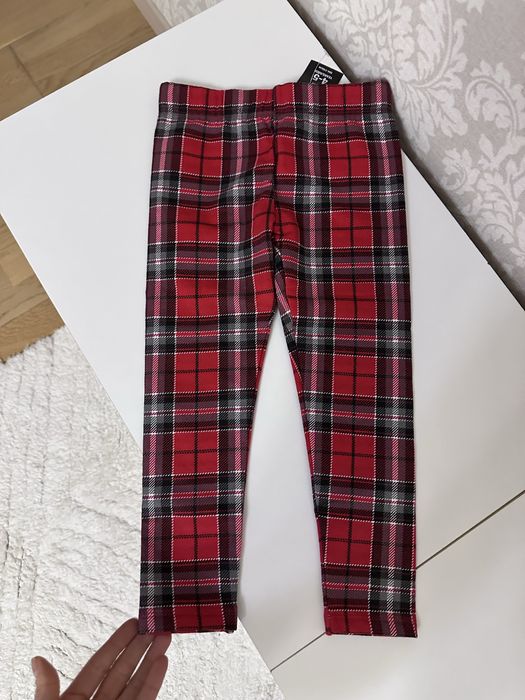 Святкова ноаорічна сукня , теплі лосини  F&F розмір 4-5 років 110