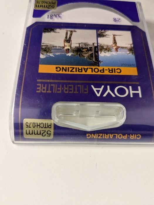 Filtro polarizador hoya 52mm
