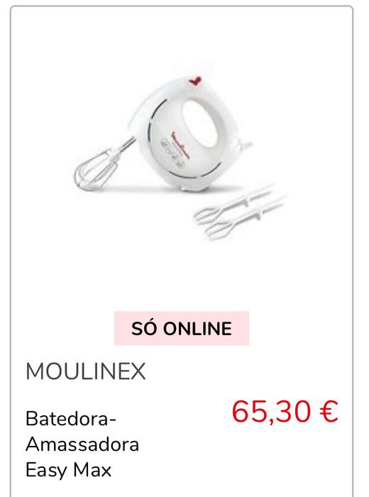 Batedora-Amassadora Easy Max Moulinex