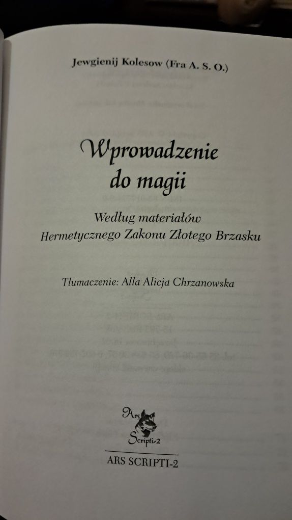 Wprowadzenie do magii Jewgienii Kolesow