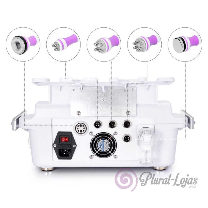 Maquina 6 em 1 de Cavitação + Radiofrequencia + Vácuo + LipoLaser