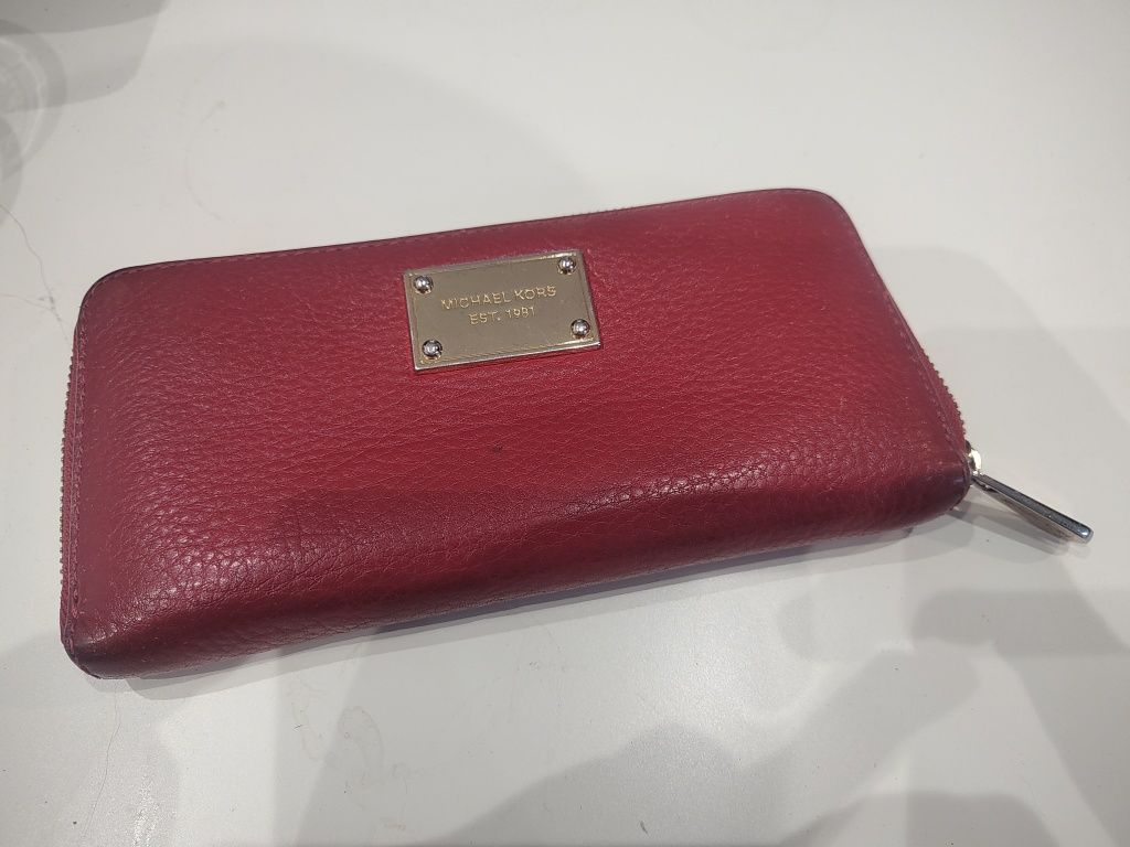 Skórzany portfel Michael Kors