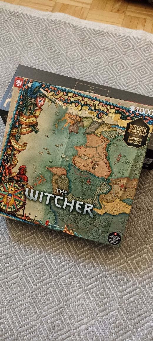 Puzzle 2x1000 The Witcher i Interdruk