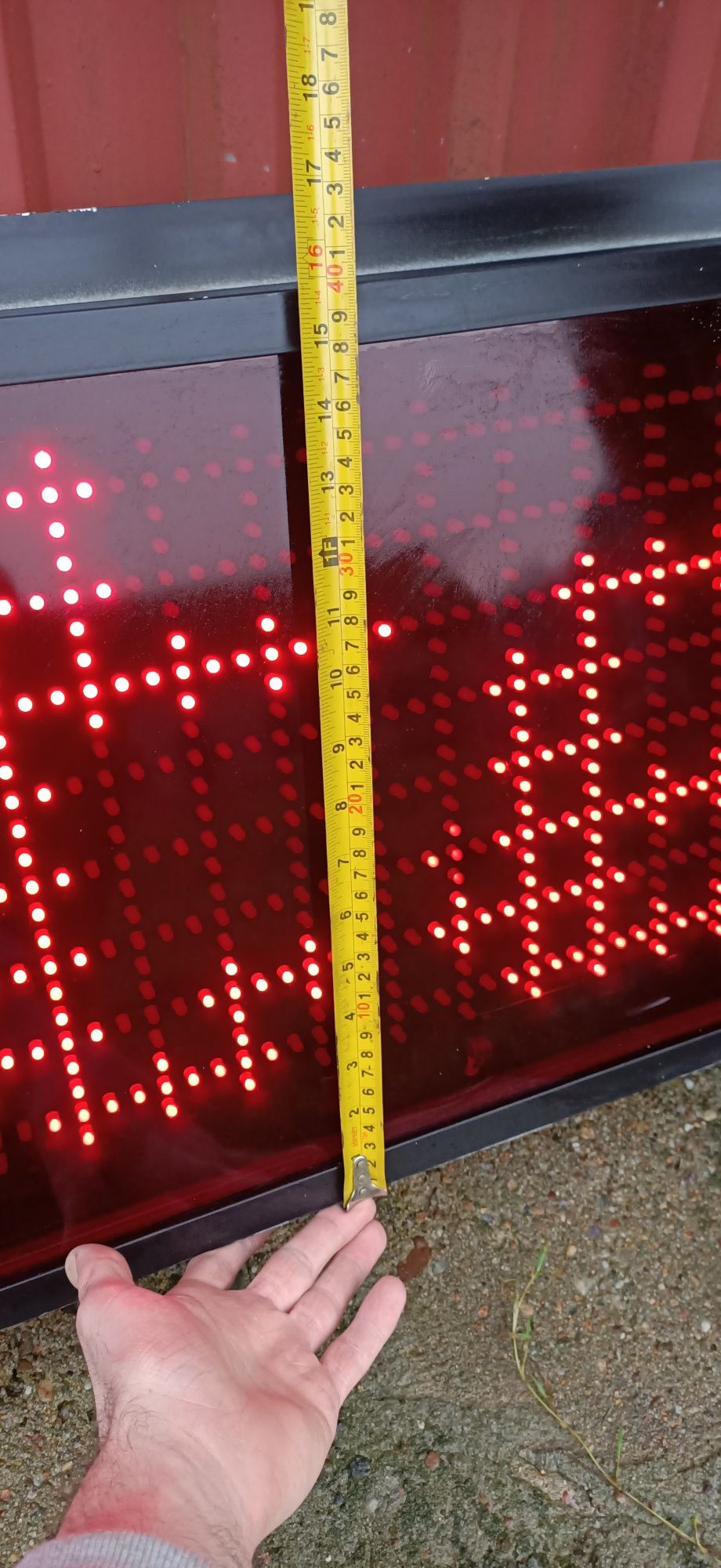 Ekran Telebim Tablica LED Reklama 5 m wyświetlacz