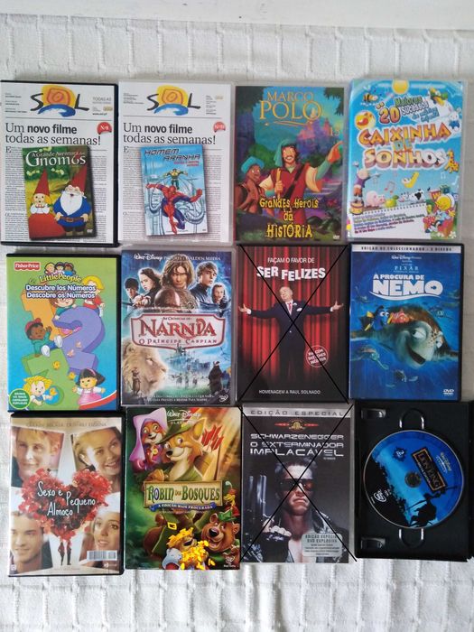 DVDs Vários Títulos