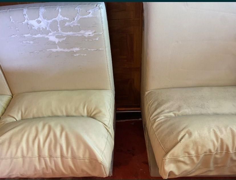 Sofá com chaise longue