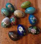 Ovos Decorativos Cloisonné
