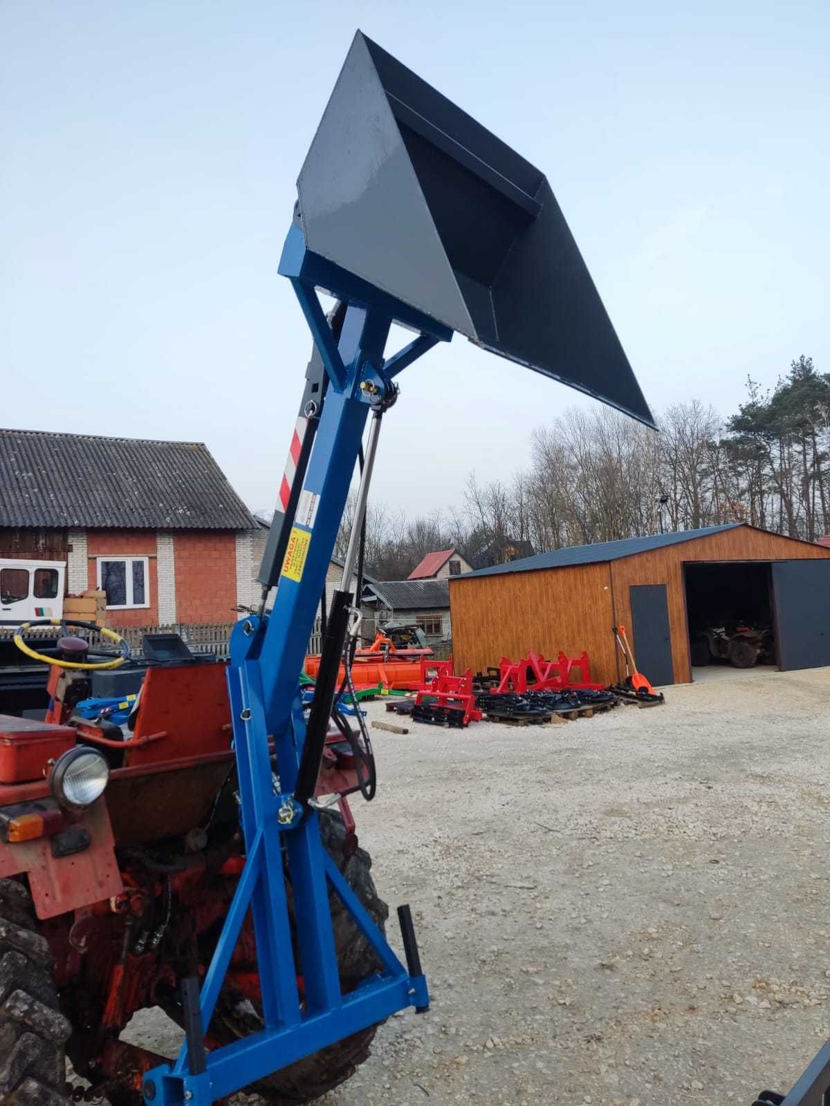 Ładowacz z podwójną Hydrauliką Do Tura Na Tył Ciągnika Nowy Podnośnik