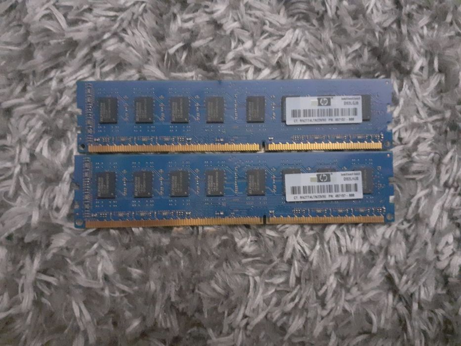 Kości ram ddr3 2x2gb