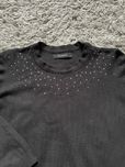 Czarny sweter damski S