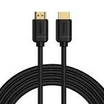 Baseus kabel przewód Hdmi 2.0/4k 60 Hz 3d Hdr 18 Gbps 3 m czarny (cakg