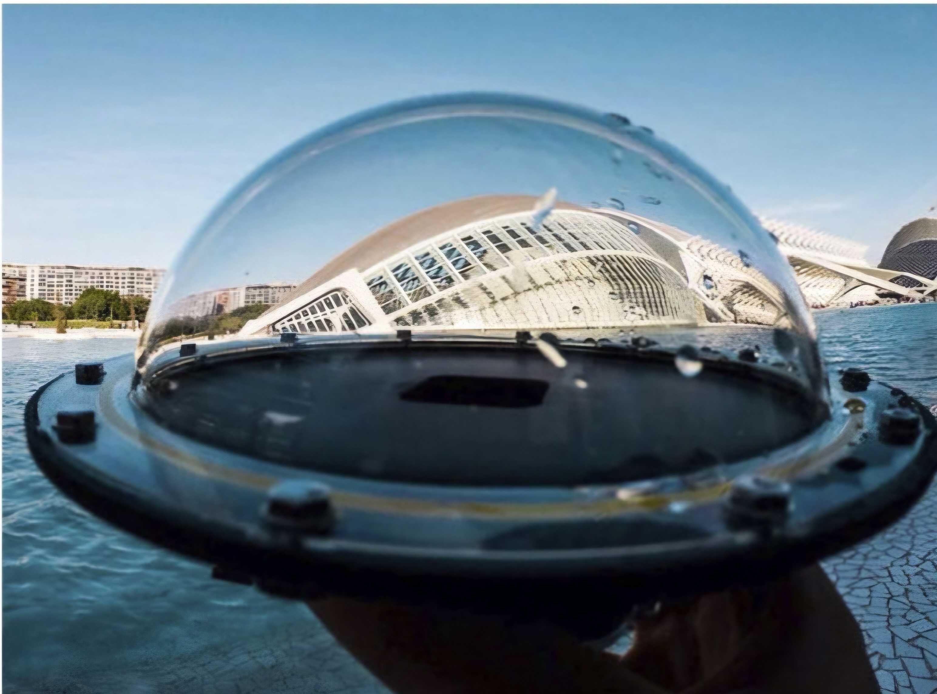 Купол поплавок для підводної зйомки Telesin для GOPRO