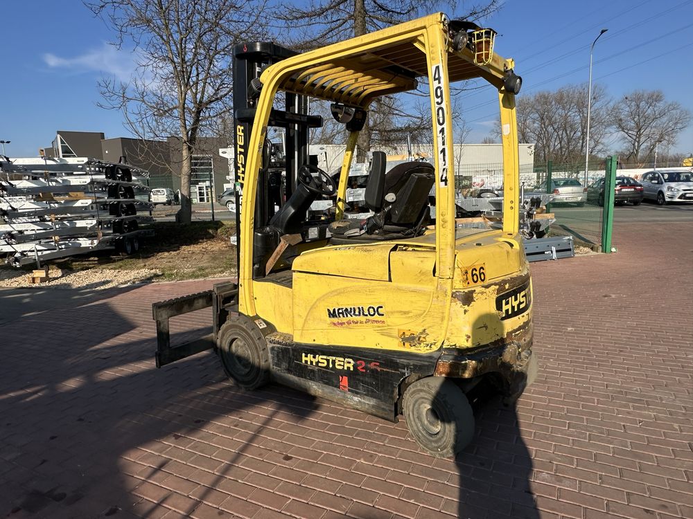 Wózek widłowy Hyster 2,5t elektryczny 2015 rok FV