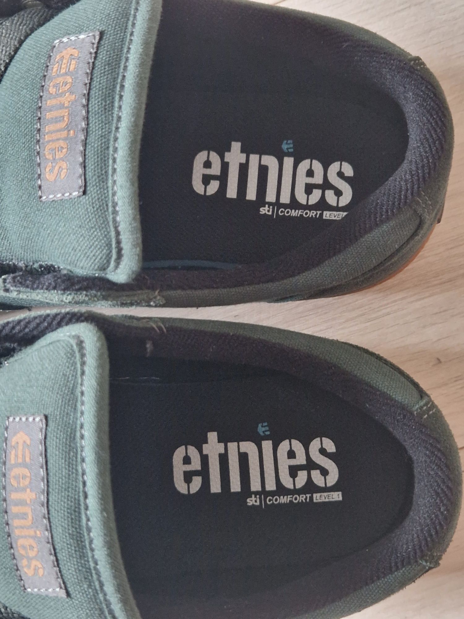 Nowe buty Etnies Barge LS green/gum roz. 45 29cm