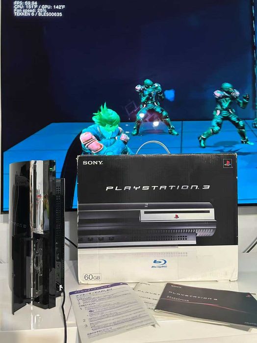 Konsola PS3 CECHA00 ("CECHC04") dysk 500GB, oryginalny pad + karton