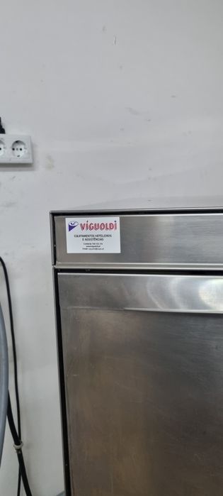 Máquina de lavar louça industrial DIHR - inox - excelente estado!