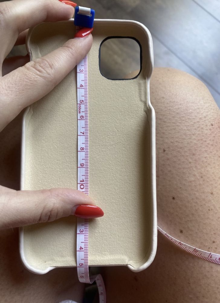 PRADA Etui na telefon , iPhone Case , z łańcuszkiem