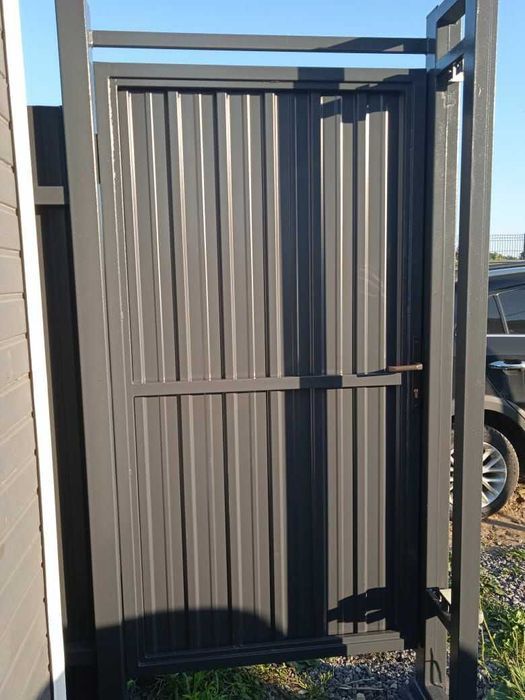 Сборной каркас Профнастил/штахетник..Забор,ограждение+монтаж под ключ.