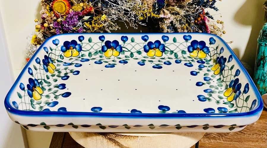 Ceramika Bolesławiec. Zapiek – Zapiekacz 30 cm (1743)