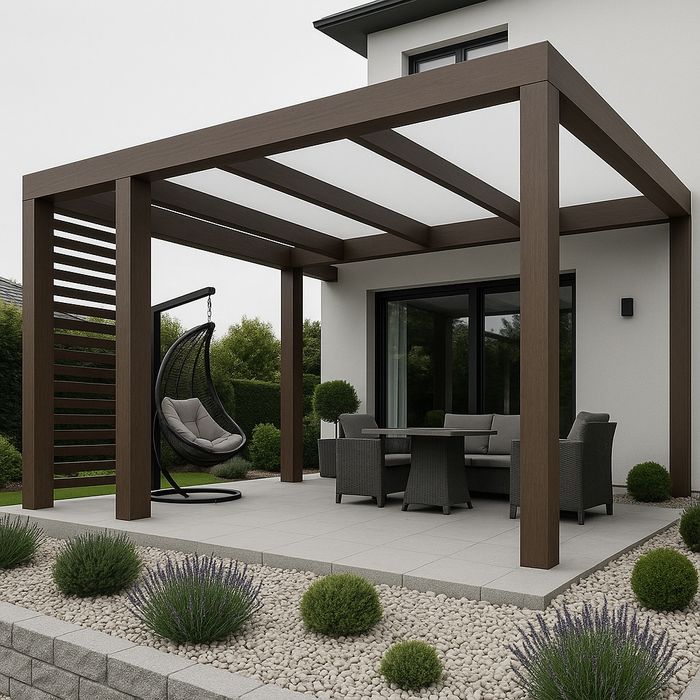 DREWNIANE ZADASZENIA TARASÓW | WIATY | Premium– Wieliczka Niepołomice