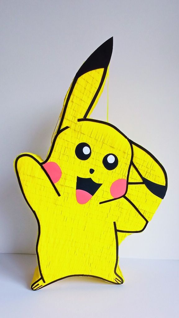 Piniata Pikachu Pokemon + kijek + gratisy