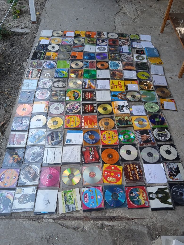 Диски cd dvd mp3 mpeg4 audio games