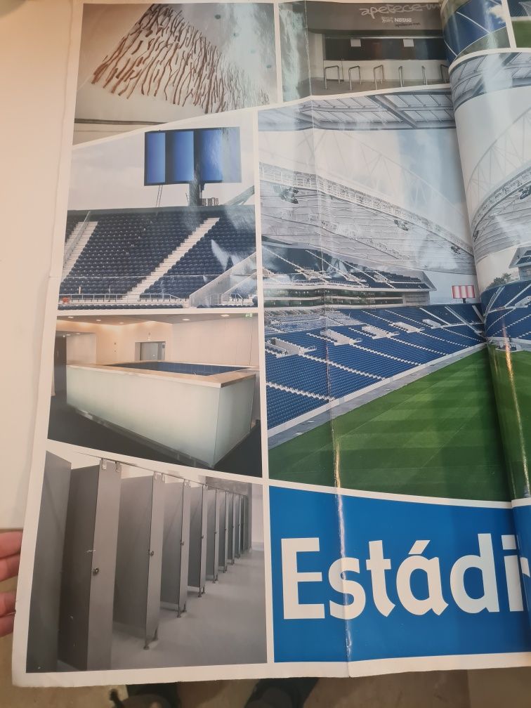 Poster oficial da Inauguração do Estádio do Dragão