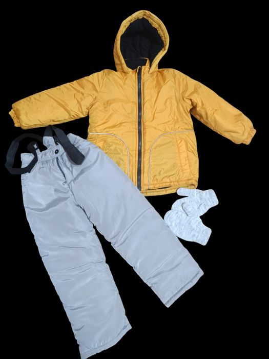 Зимовий комплект (куртка+комбінезон) р.110-116  5-6 років