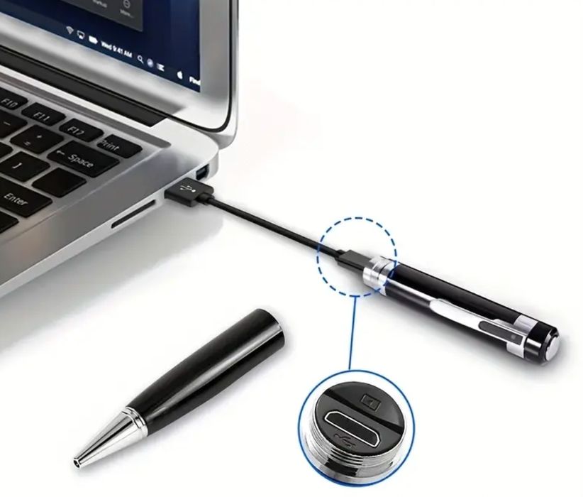 Caneta espião (mini-câmara embutida) + cartão micro SD 32GB