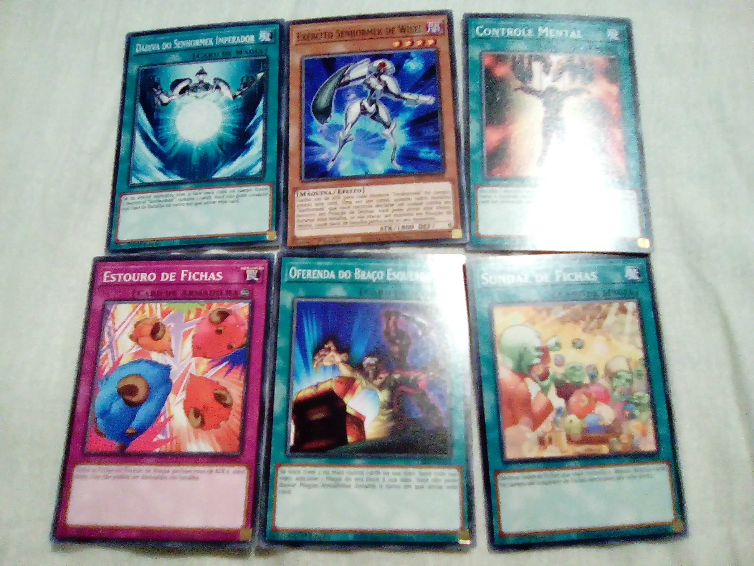 59 Cartas Yu-Gi-Oh! (Comuns)