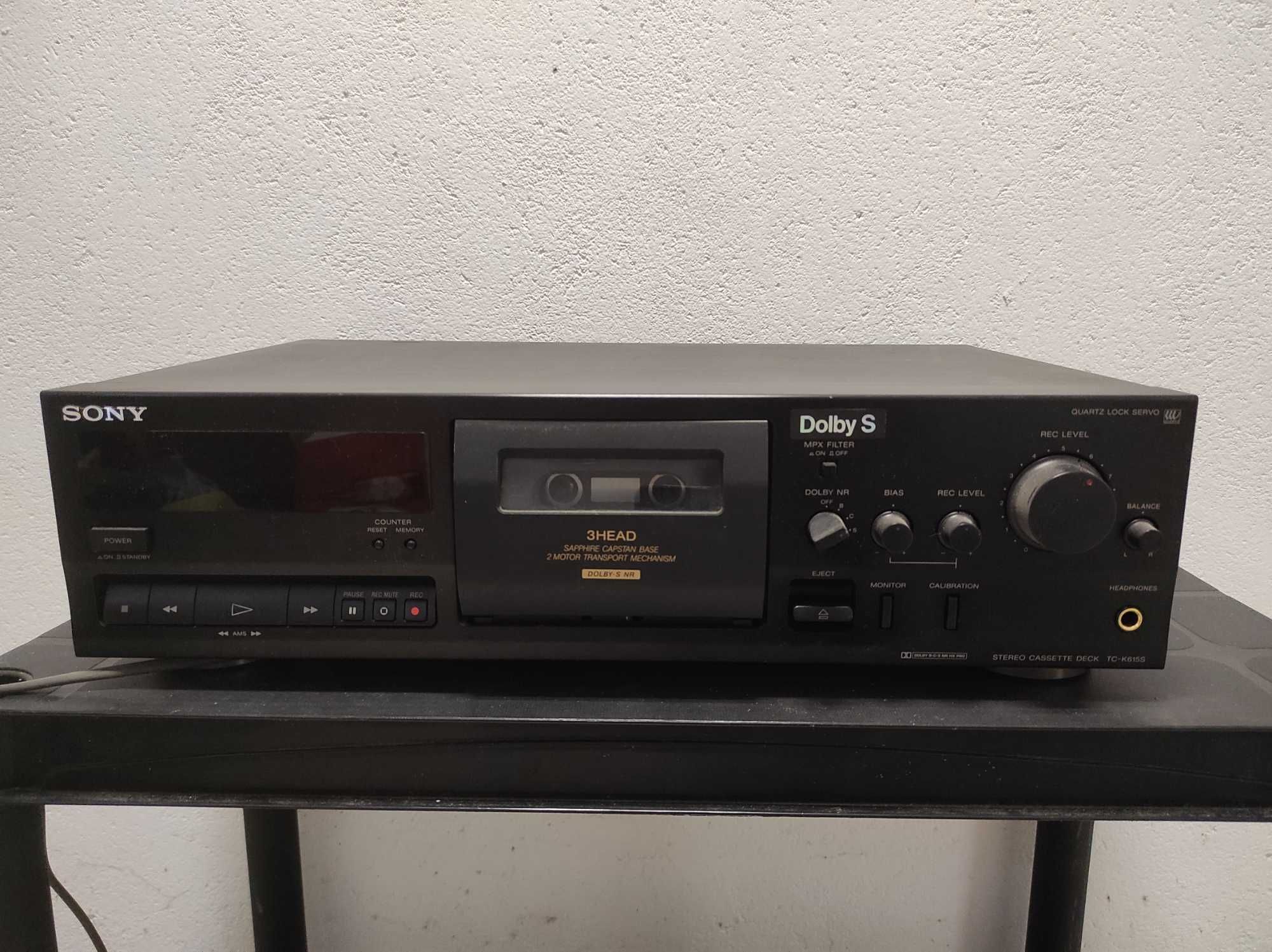 Sony TC-K615S 3head stereo cassette deck