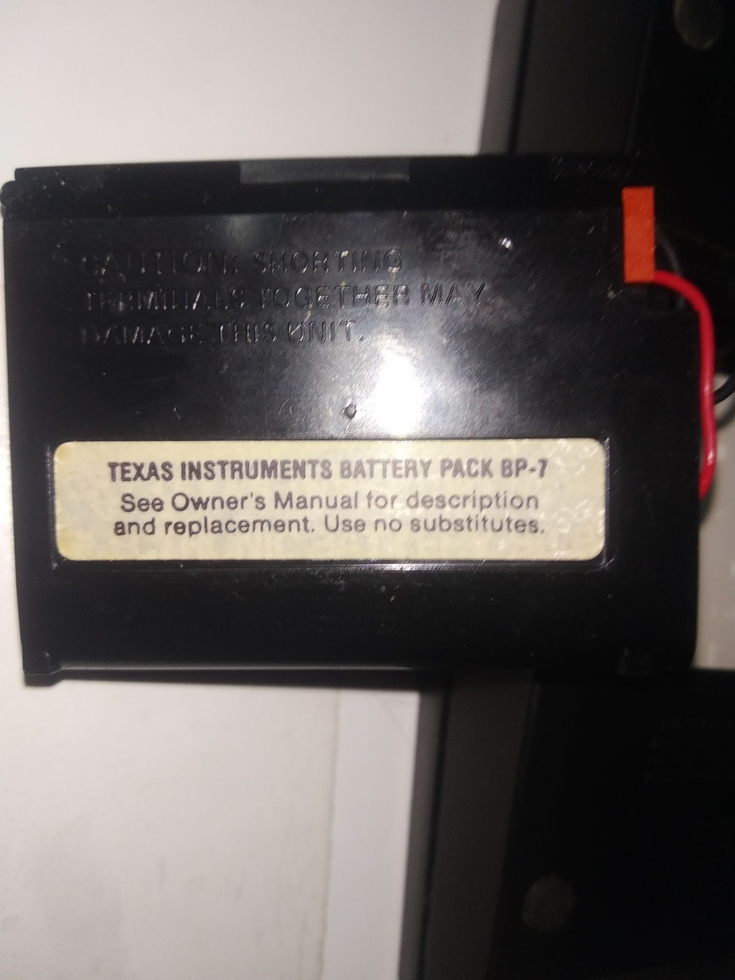 Calculadora Texas Instruments TI-51-III (Compute) de bateria antiga